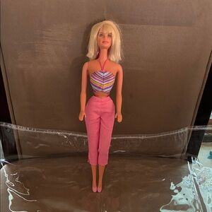Vintage 1966 Mattel Barbie with Pink Summer Outfit